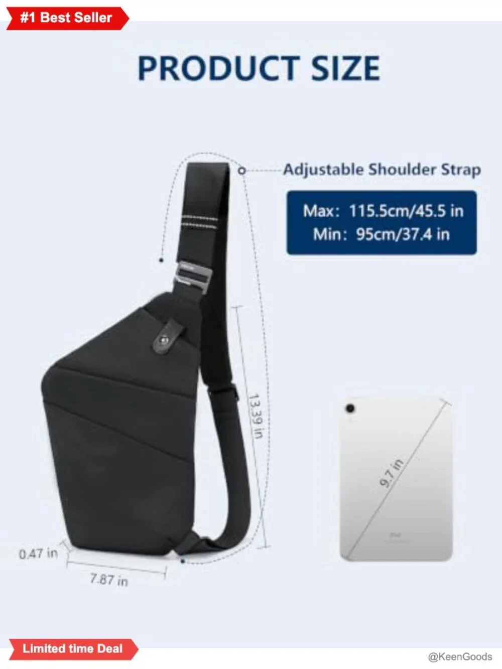 N/A versatile crossbody